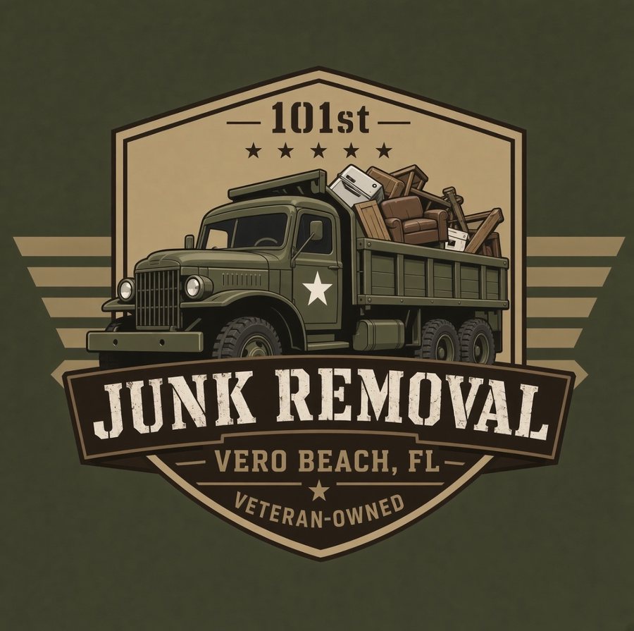 101st Junk Removal, Vero Beach, FL. Veteran owned.